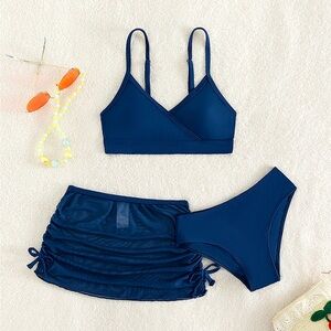 Girls Size 8 3 Pc Swim Set-NWOT